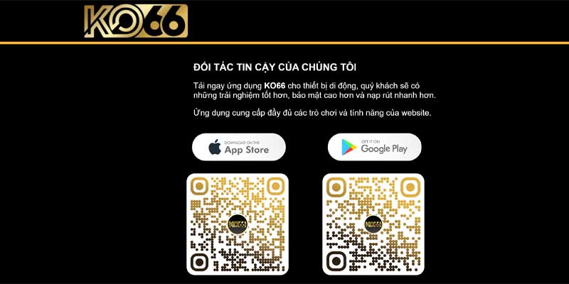 Hướng dẫn tải app KO66 cho người mới